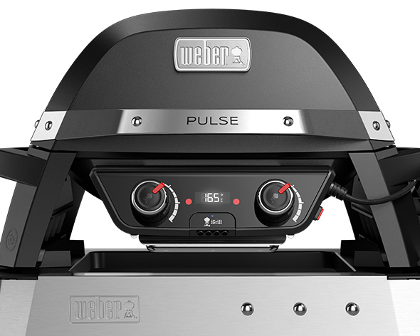 panneau de commande amovible du Weber Pulse 2000 Stand