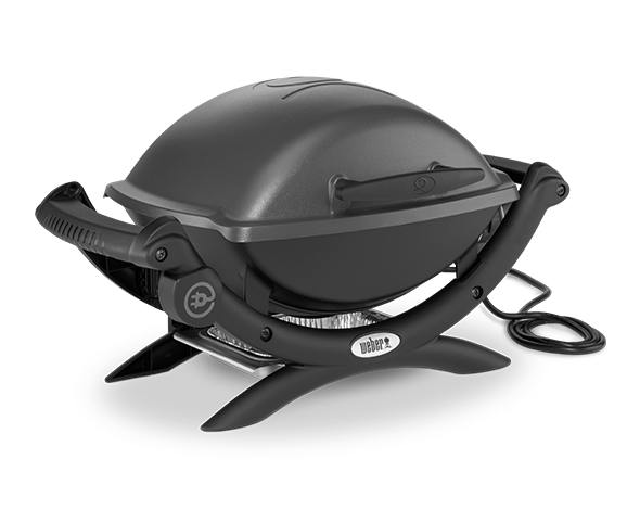 barbecue électrique Weber Q1400 de 3/4