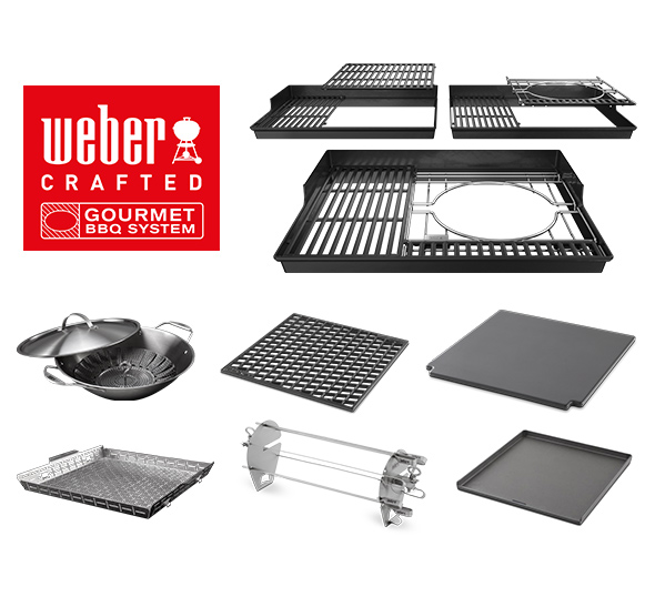 Accessoires Weber Crafted compatibles avec Genesis EX-435 Weber