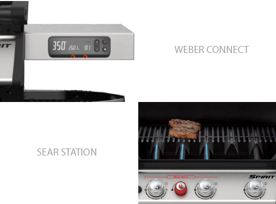 Weber Connect et Sear Station sur Spirit Premium EX-325S GBS