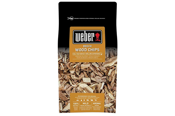 Copeaux de bois de fumage pour barbecue Weber hêtre 3,4 L