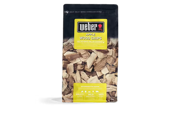 Copeaux de bois de fumage Weber Pommier 3,4 L