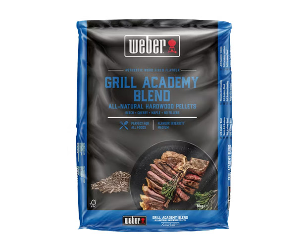 Sac de pellets Weber Grill Academy Blend - 8 kg