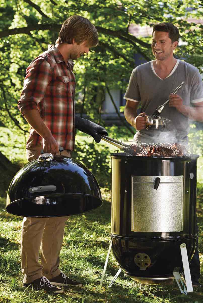 Capacité du fumoir Weber Smokey Mountain 57 cm