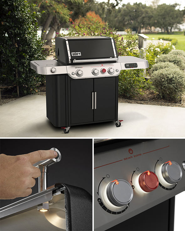 Eclairage Nightvision barbecue Weber Genesis EPX-335