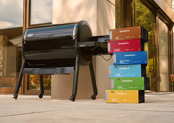 Barbecue Smokefire EPX6 avec boîte de pellets Weber