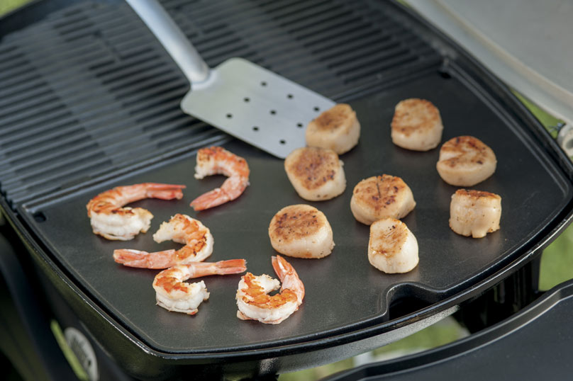 Plancha en fonte pour les barbecues à gaz Weber Q2000 ou Q200