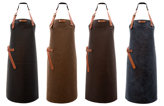 Tablier de protection en cuir ciré Kansas 4 couleurs - Xapron