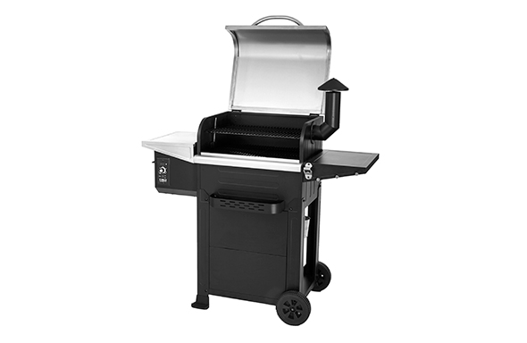 Barbecue Z Grills Inox 600 couvercle ouvert