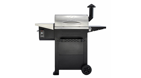 Barbecue Pellets Z Grills 600 Inox Serie vue de face